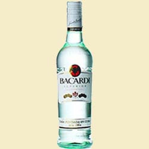 Bacardi White Rum 1 ltr